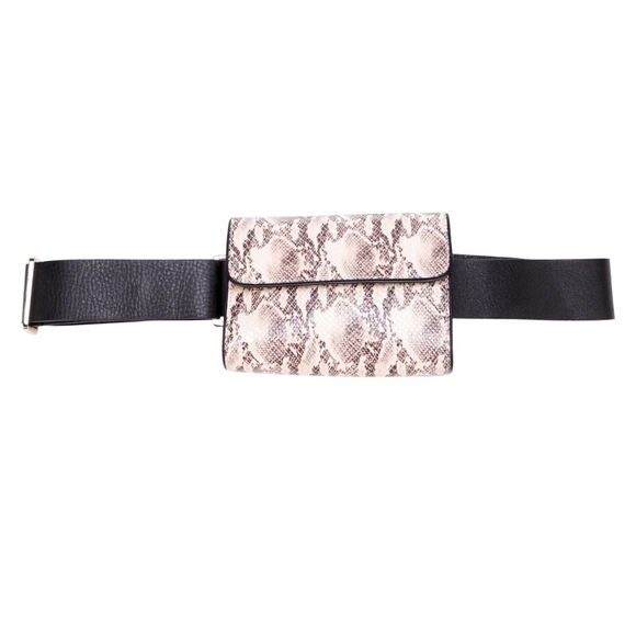 Anine Bing Accessories - Anine Bing Snakeskin Belt Bag